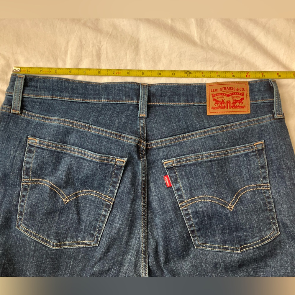 EUC! Levi’s 725 High Rise Bootcut Women’s Jeans (Plus) | 14M | Lapis Dark Horse